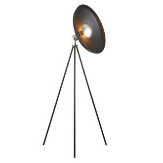 Netlighting MILAN Non Dimmable Contemporary Indoor Free Standing Floor Lamp in Black