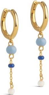 Enamel Copenhagen Lola Bold Hoops in Marine at Nordstrom