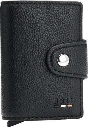 HUGO BOSS Ray Cardholder - Heren - Portefeuilles - Zwart - ONE Size - Polyester - Accessoires