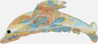 Oceanus Womens Dolphin Hairclip Orange