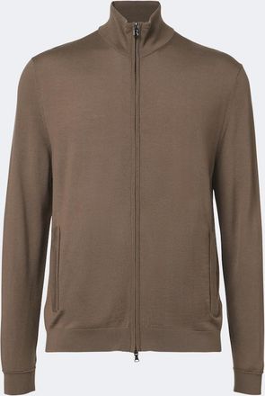 Bogner Oscar virgin wool zip-up cardigan