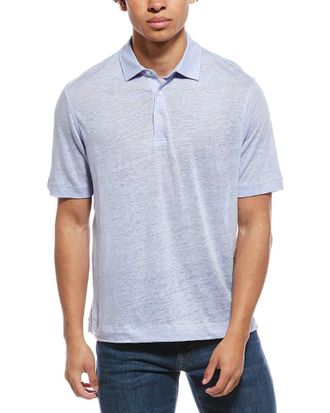Robert Talbott Linen Polo Shirt