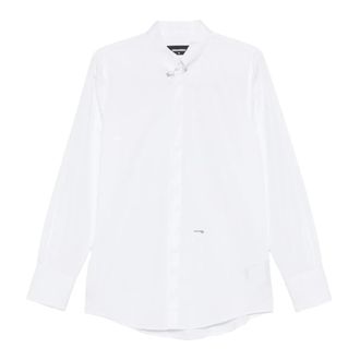 Dsquared2 100 Camicia - Heren - Zakelijke Overhemden - Wit - XL - Overhemden