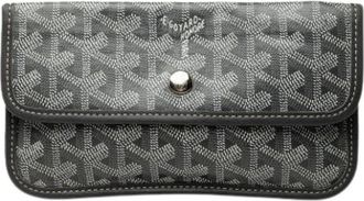 Goyard Pre-owned Canvas Pouch - Dames - Vintage Accessoires - Grijs - ONE Size - Vintage