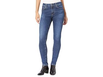 AG - Adriano Goldschmied Farrah High-Rise Skinny in Vapor Goldrush Womens Jeans Vapor Goldrush : 25, Polyester/Denim/Cotton