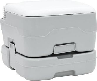 vidaXL Vidaxl - Inodoro Port&aacute;til Para Camping Gris 41.5 X 36.5 X 30 Cm