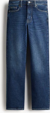 H&M Skinny High Waist Ankle Jeans in Dark Denim Blue at Nordstrom, Size 10