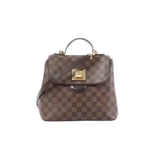 Louis Vuitton Pre-owned Handbags, female, Brown, Size: ONE SIZE Pre-owned Bergamo PM