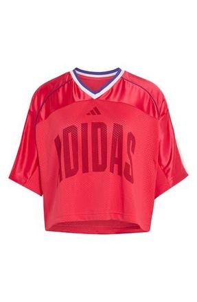 adidas Stadium Mesh T-Shirt in Power Pink at Nordstrom Rack, Size X-Large