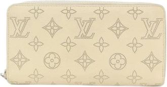 Louis Vuitton Pre-owned Wallets, female, White, Size: ONE SIZE Pre-owned Long wallet (bi-fold)