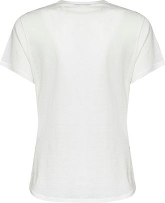 Fendi Womens T-Shirt Cotton Jersey Ivory T-Shirts & Jerseys