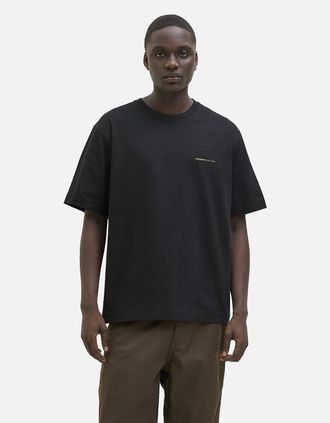 Jack & Jones Mens Jack & Jones Mens Paros Easter Sketch Short Sleeve T-Shirt - Black - Size: 42