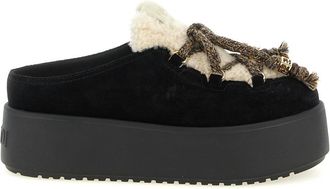 Fendi Black Suede Sandals