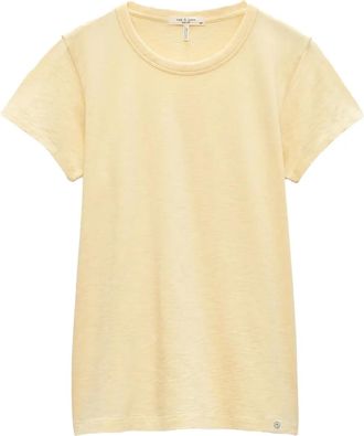 Rag & Bone The Slub T-shirt - Geel