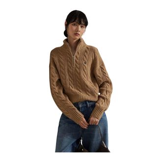 Polo Ralph Lauren Maglieria in Cashmere - - Knitwear - Donna - Beige - 2XS