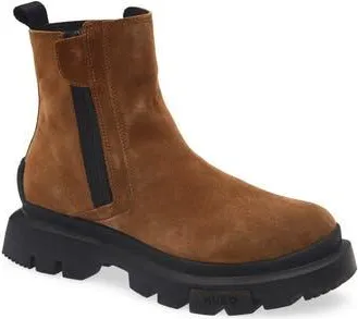 BOSS Fabyan Lug Sole Boot in Rust/Copper at Nordstrom Rack, Size 11Us / 10Uk