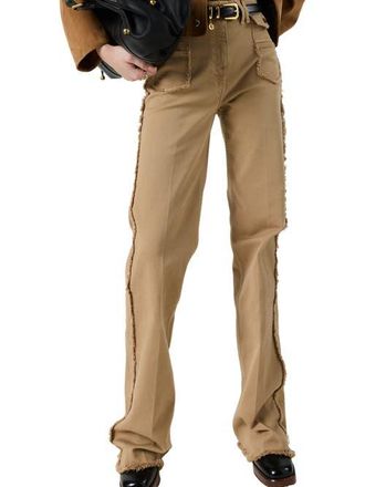 Gerard Darel Anna Frayed Edge Jeans in Sand at Nordstrom, Size 6