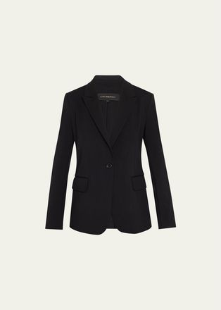 Kobi Halperin Collette Peak-Lapel Single-Button Jacket