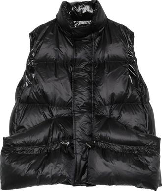 sacai Gilet trapuntato smanicato - Nero