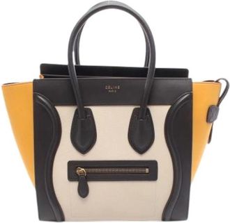 Celine Pre-owned Vintage Tote Bag - Dames - Vintage Shopper - Veelkleurig - ONE Size - Leer - Vintage