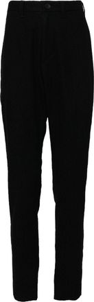 Julius straight-leg trousers - men - Wool/Silk/Viscose - 4 - Black