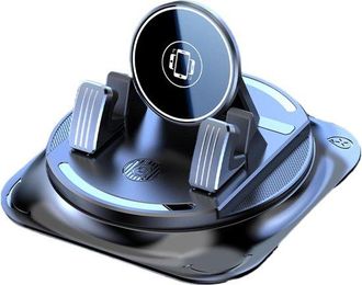 No Brand Soporte Magn&eacute;tico Para Tel&eacute;fono M&oacute;vil De Coche Soporte Para Tel&eacute;fono M&oacute;vil De Salpicadero Soporte Con Efecto Amortiguador Para Navegaci&oacute;n De Coche, Ca