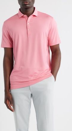 Johnnie-O Birdie Classic Fit Performance Polo in Azalea at Nordstrom, Size Xx-Large