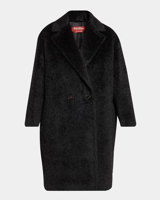 Max Mara Fuzzy Double-Breasted Coat