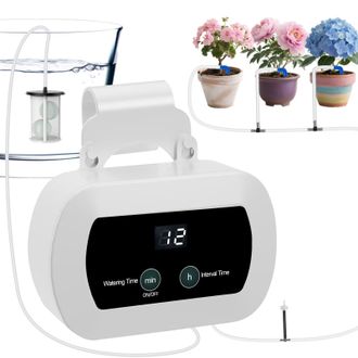 OEM Kit De Riego Por Goteo Autom&aacute;tico Con Temporizador Para 10 Plantas En Maceta, Sistema De Riego Autom&aacute;tico, Conjunto De Riego Autom&aacute;tico Para Jardines 