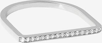 Vanrycke Ring aus Weissgold und Diamanten Medellin