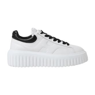 Hogan Platform Sneakers - Dames - Sneakers - Wit - 38 EU - Leer - Schoenen