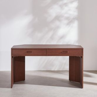 Maisons du monde Escritorio de 2 cajones 140 cm