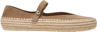 Loewe Rio Mary-Jane - Dames - Ballerinas - Beige - 36 EU - Su&egrave;de - Schoenen