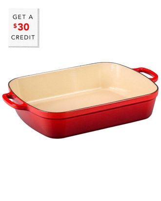 LE CREUSET 5.25Qt Rectangular Roaster With $30 Credit