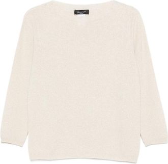 Fabiana Filippi Fine-knit Three-quarter-sleeve Sweater