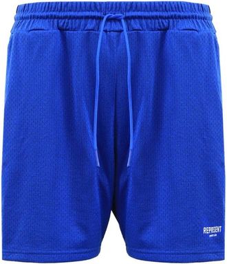 Represent Mesh Short in Blauw - Heren - Korte Broeken - Blauw - S - Korte Broeken