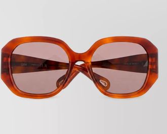 Chlo&eacute; acetate sunglasses