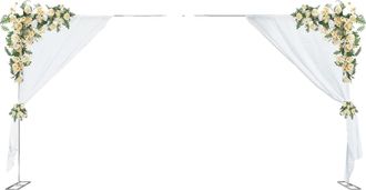 OEM Soporte Para Arco De Boda, Dise&ntilde;o Elegante, Construcci&oacute;n Duradera, L, Plateado