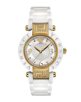 Versace Dnu Versace Womens Reve Diamond Watch