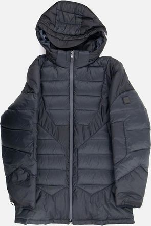 HUGO BOSS Mens Hugo Boss Patton Padded Parka Coat Black - Size: 38/Regular