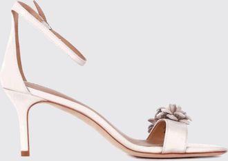 Lauren Ralph Lauren Sandalo Allie nin pelle con fiori applicati