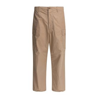 Beams Plus MIL Cargo Pants - Trousers - Hombre - Beige - S