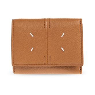 Maison Margiela Wallets & Cardholders, unisex, Brown, Size: ONE SIZE Leather Wallet
