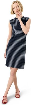 Pact Organic Cotton Soft-Slub Essential Muscle Tee Dress in Saranac Stripe at Nordstrom, Size Xx-Large