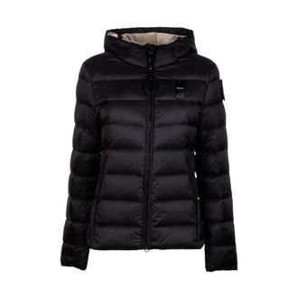 Blauer Charme Puffer Jacket - Dames - Jassen - Zwart - Maat: XS Zijde