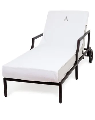 Linum Home Textiles Bookman Chaise Lounge Cover (Monogram A-Z)