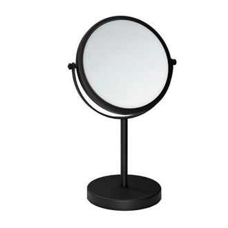 OEM Espejo De Aumento Essentials, Espejo De Maquillaje Negro Mate, Tipo De Instalaci&oacute;n Sobre Encimera (x5)
