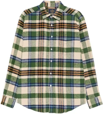 Portuguese Flannel Check-pattern Flannel Shirt