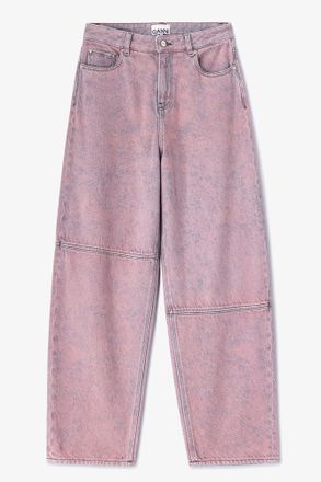 Ganni Cameo Pink Washed Stary Jeans - Size 24W/33L Organic Cotton