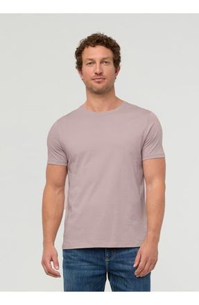 Duer PurePima Only Tee in Hazy-Mauve at Nordstrom, Size Xx-Large